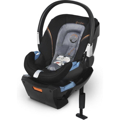 2019 Cybex Aton 2 Infant Car Seat with SensorSafe and Base-Pepper Black-519003597-Strolleria