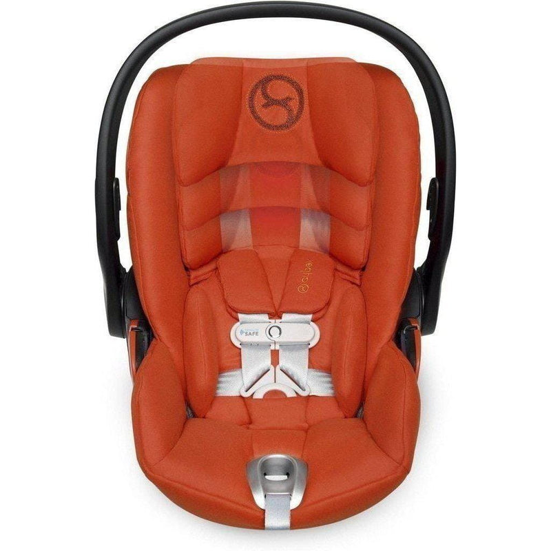 2019 Cybex Cloud Q Plus Infant Car Seat with SensorSafe and Base-Autumn Gold-519003945-Strolleria