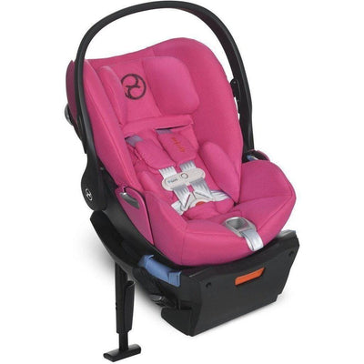 2019 Cybex Cloud Q Plus Infant Car Seat with SensorSafe and Base-Passion Pink-519003947-Strolleria