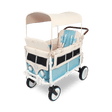 WonderFold VW4 Luxe Quad Stroller Wagon - Volkswagen Special Edition - Bambi Baby