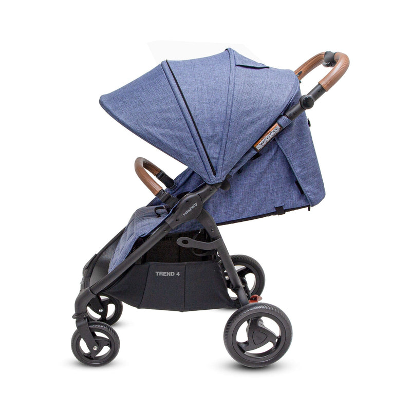 Valco Baby Trend 4 Stroller - Canopy - Denim