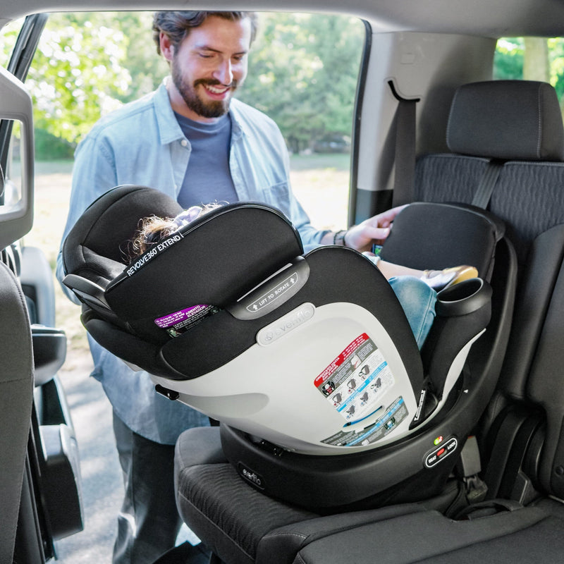 Evenflo Revolve360 Extend All-in-One Rotational Car Seat with SensorSafe
