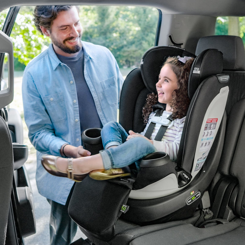Evenflo Revolve360 Extend All-in-One Rotational Car Seat with SensorSafe Onyx