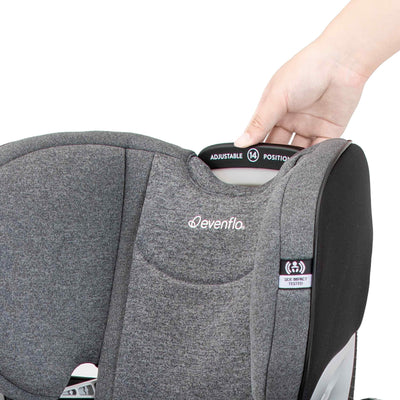Evenflo Revolve360 Extend All-in-One Rotational Car Seat with SensorSafe Moonstone 