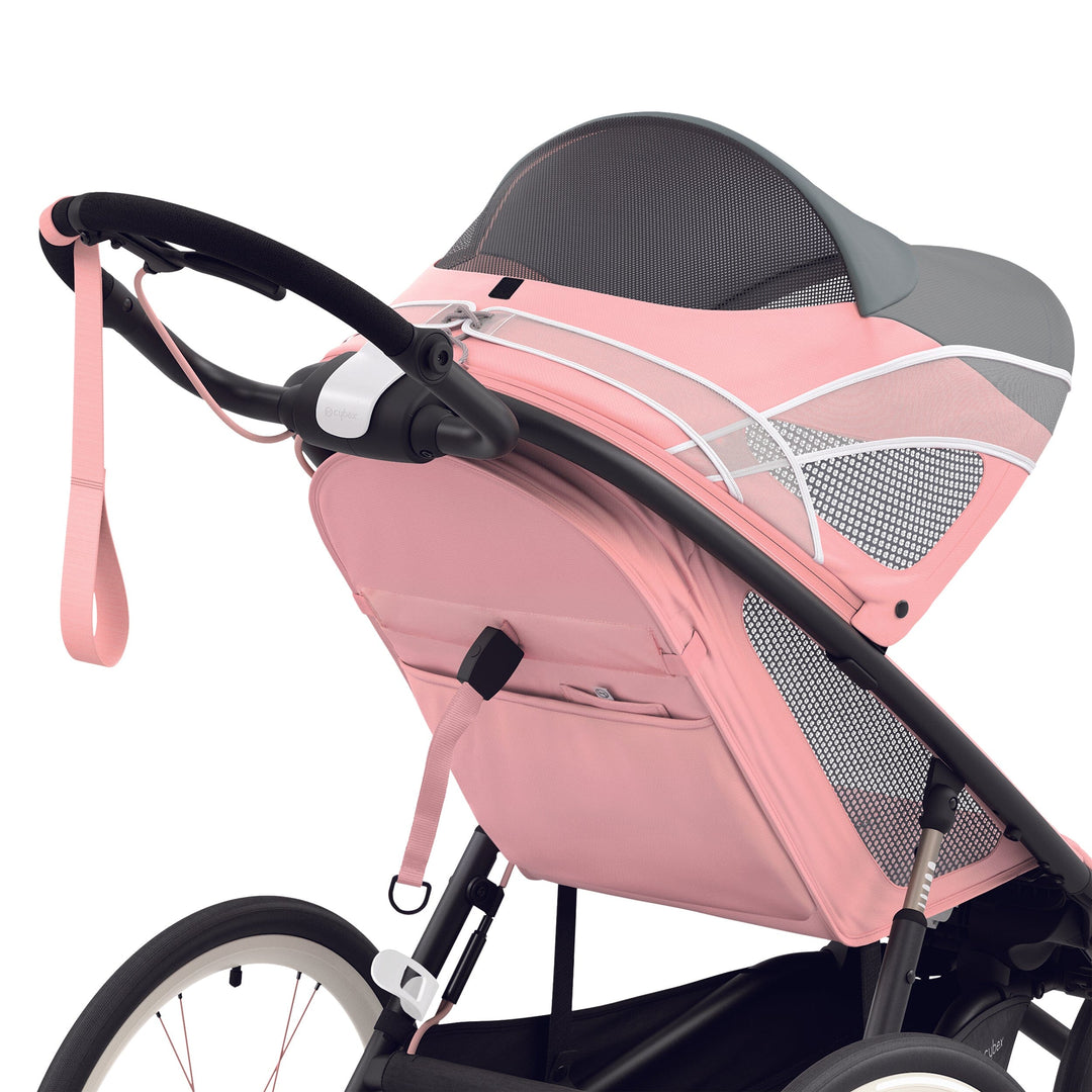 Pink jogging stroller with car seat new arrivals