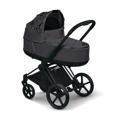 Cybex Priam3 LUX Carry Cot - Simply Flowers Dream Grey