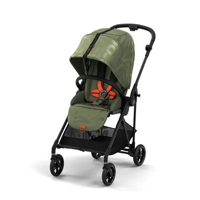 Cybex Melio Street and Carry Cot Bundle Olive Green