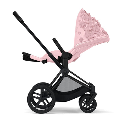 Cybex Priam4 Complete Stroller - Simply Flowers Pale Blush