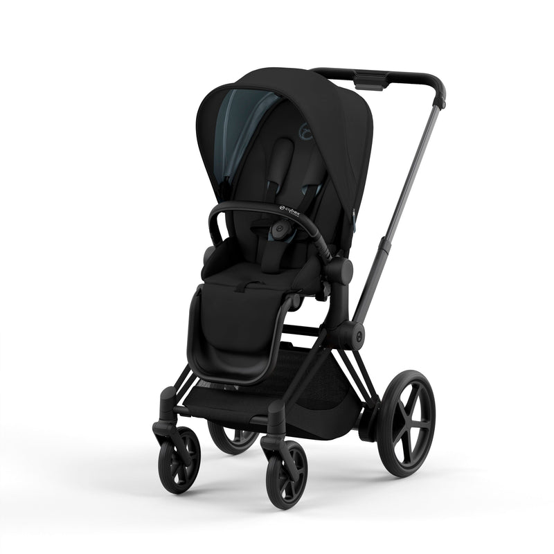 Cybex e-Priam2 Electric Stroller - Matte Black / Deep Black