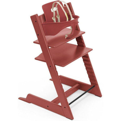 Stokke Tripp Trapp High Chair with Baby Set Warm Red