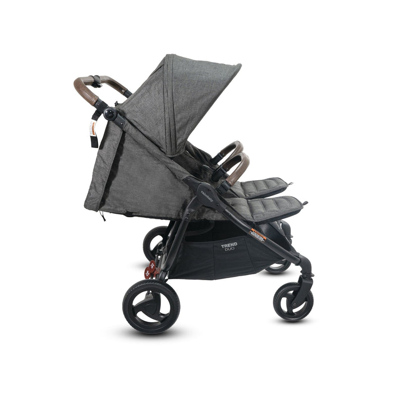 Double Stroller Valco Baby Snap Trend Charcoal Valco Baby Trend