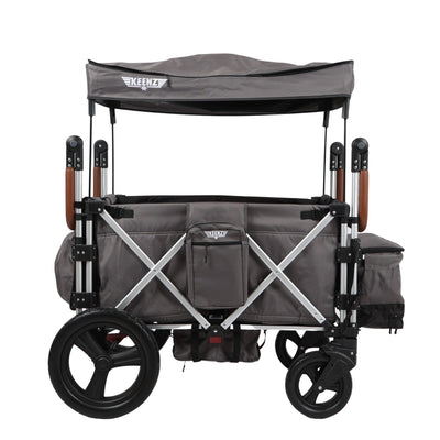 Keenz 7S+ Stroller Wagon - 4 Passenger  Grey