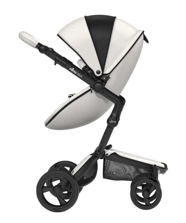Mima Xari 4G Complete Stroller with Car Seat Adapters New York Zebra