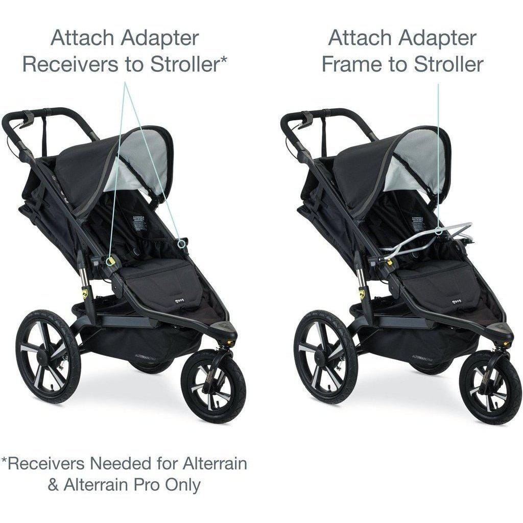 BOB Single Jogging Stroller Adapter for Chicco Infant Car Seats- Strolleria