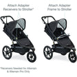 BOB Infant Car Seat Adapter for Single Strollers (2016-present) - Peg Perego - Bambi Baby