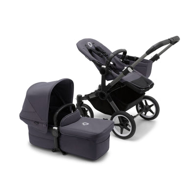 Bugaboo Donkey5 Mono Complete Stroller - Graphite / Stormy Blue