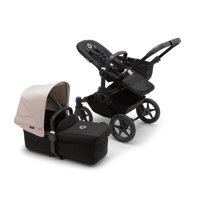 Bugaboo Donkey5 Mono Complete Stroller - Black / Midnight Black / Misty White