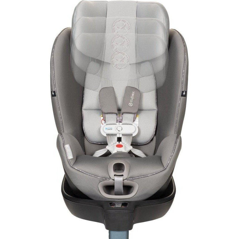 Cybex Sirona S 360 Rotational Convertible Car Seat with SensorSafe Manhattan Grey