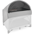 UPPAbaby Remi Playard Canopy - Stella - Side View with Partial Sun Coverage | Strolleria
