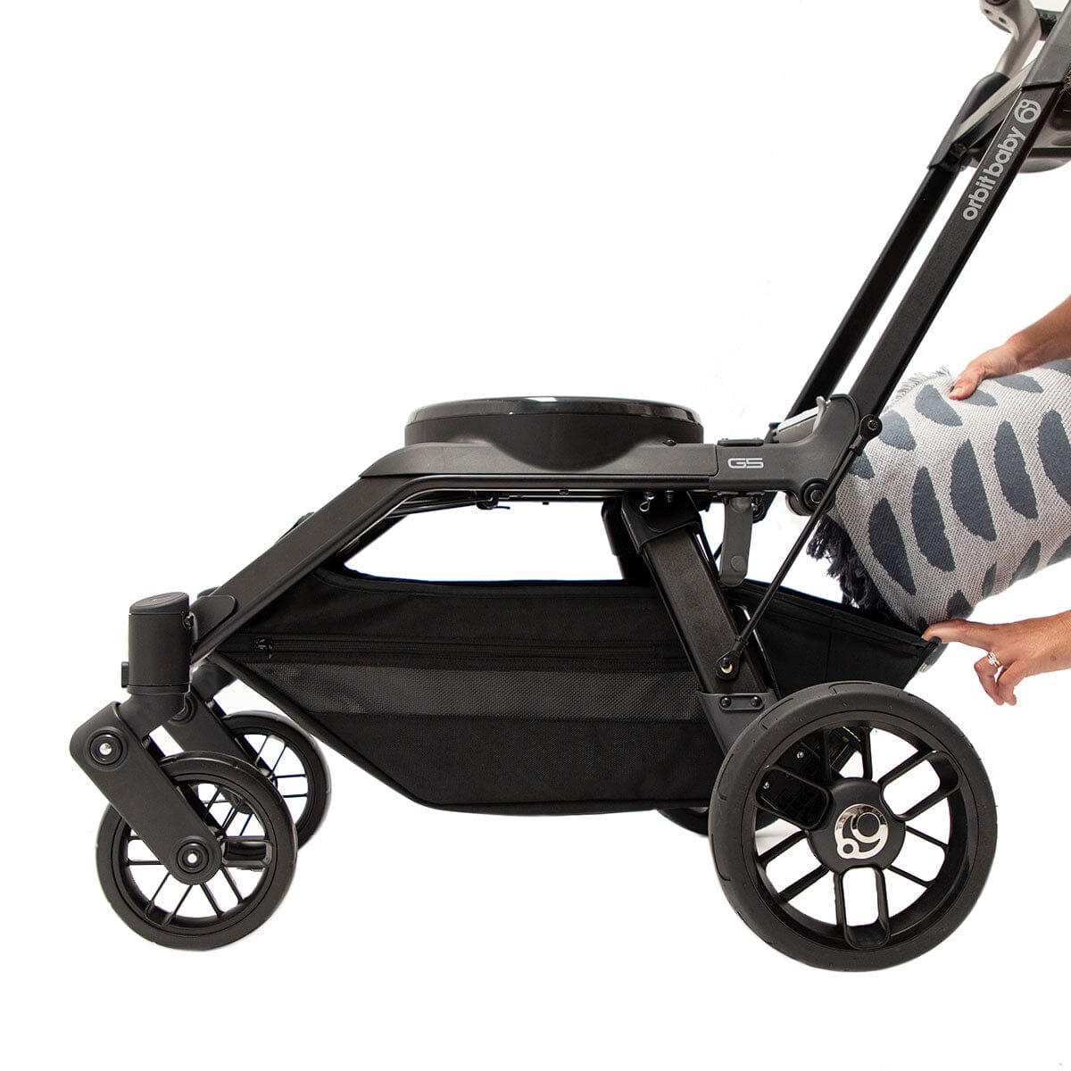 Orbit Baby Stroll, Sleep, & Ride Travel System- Strolleria