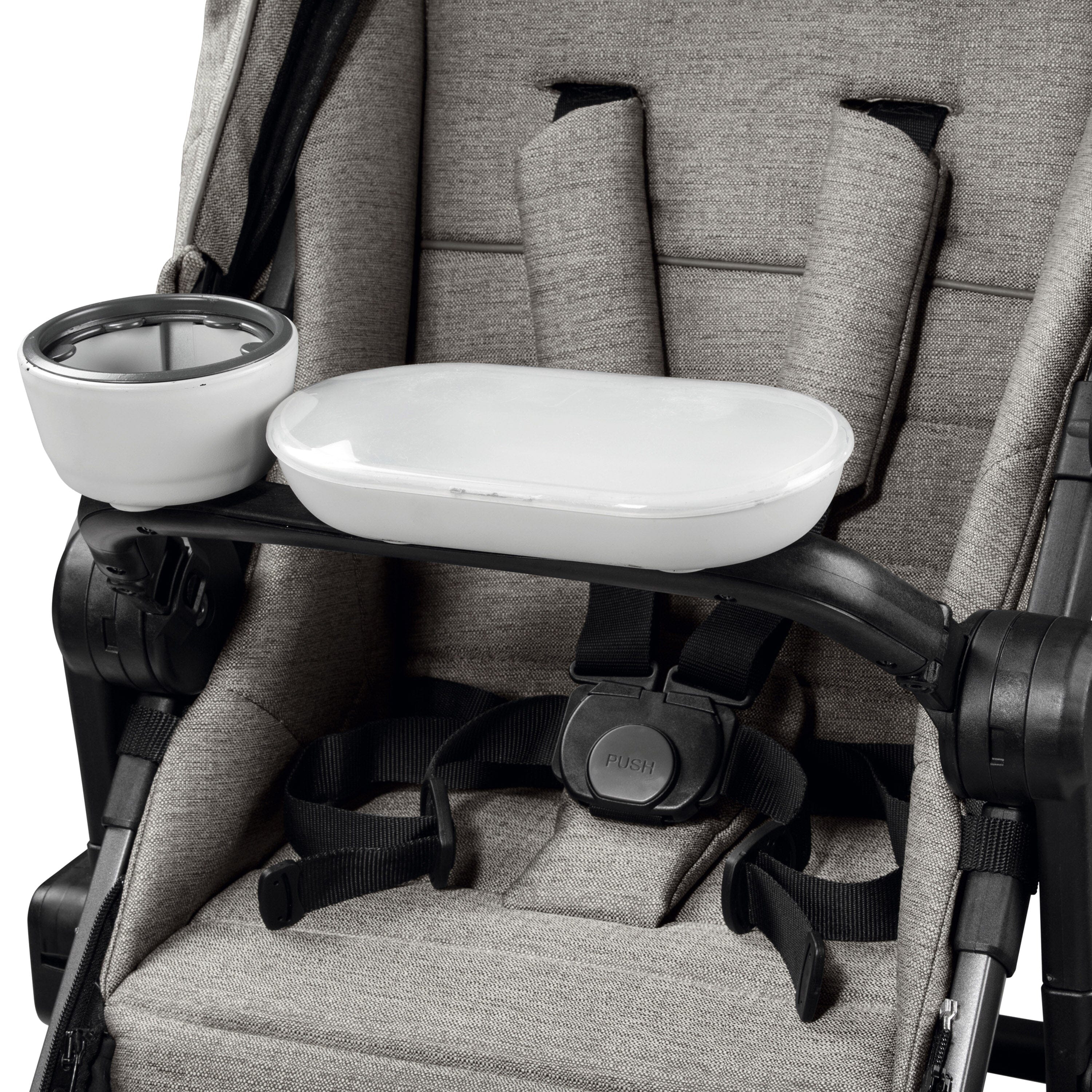 PEG Child's Tray Ypsi in Charcoal- Strolleria