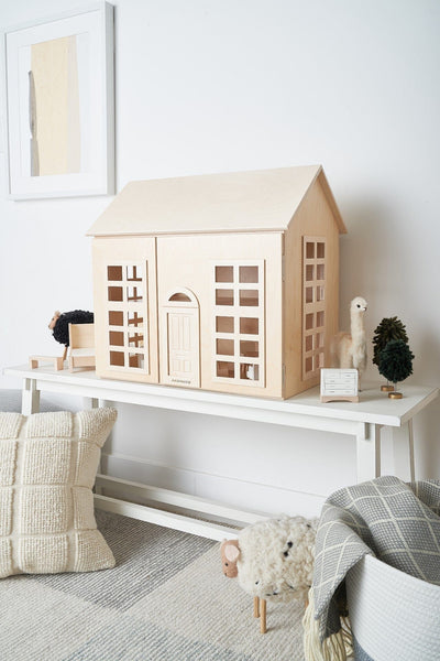 Milton and Goose Hudson Dollhouse Natural Wood 