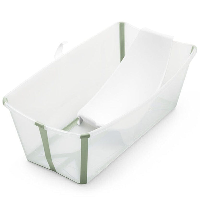 Stokke Flexi Bath Bundle - Tub and Newborn Support Soft Mint