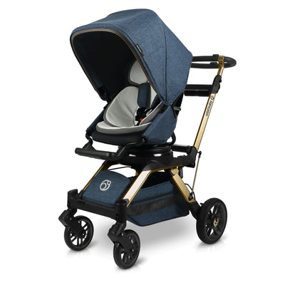 Orbit Baby G5 Stroller - Gold / Mélange Navy