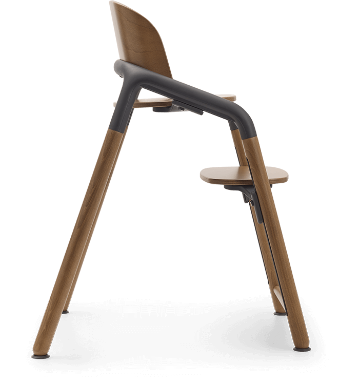 Bugaboo Giraffe High Chair - Warm Wood / Gray