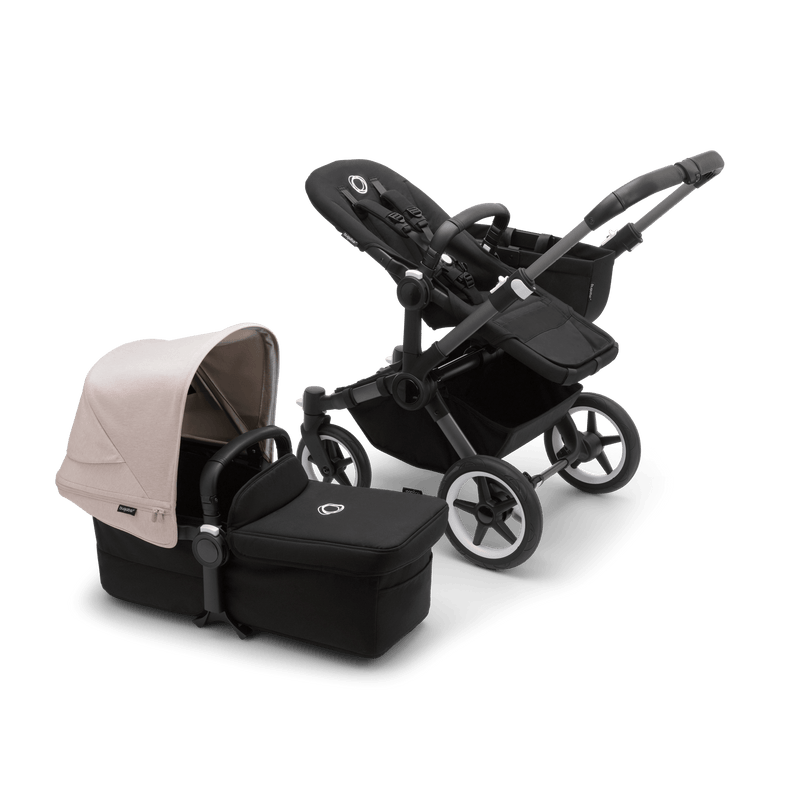 Bugaboo Donkey5 Mono Complete Stroller - Graphite / Midnight Black / Misty White