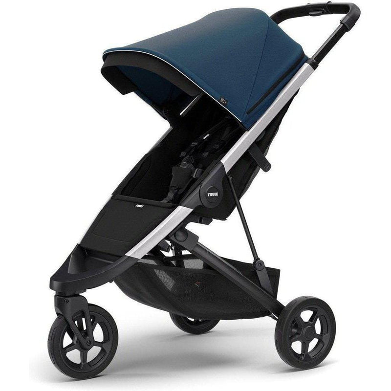 Thule Spring Stroller - Majolica Blue / Aluminum Frame
