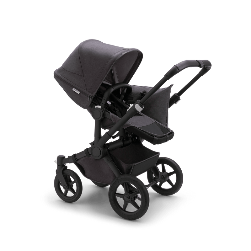 Bugaboo Donkey5 Mono Complete Stroller - Refined Collection - Black / Washed Black