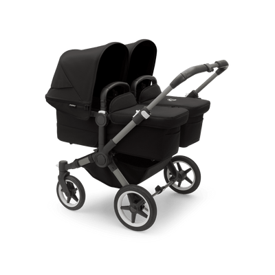Bugaboo Donkey5 Twin Complete Stroller - Graphite / Midnight Black