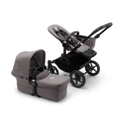 Bugaboo Donkey5 Mono Complete Stroller - Black / Grey Melange
