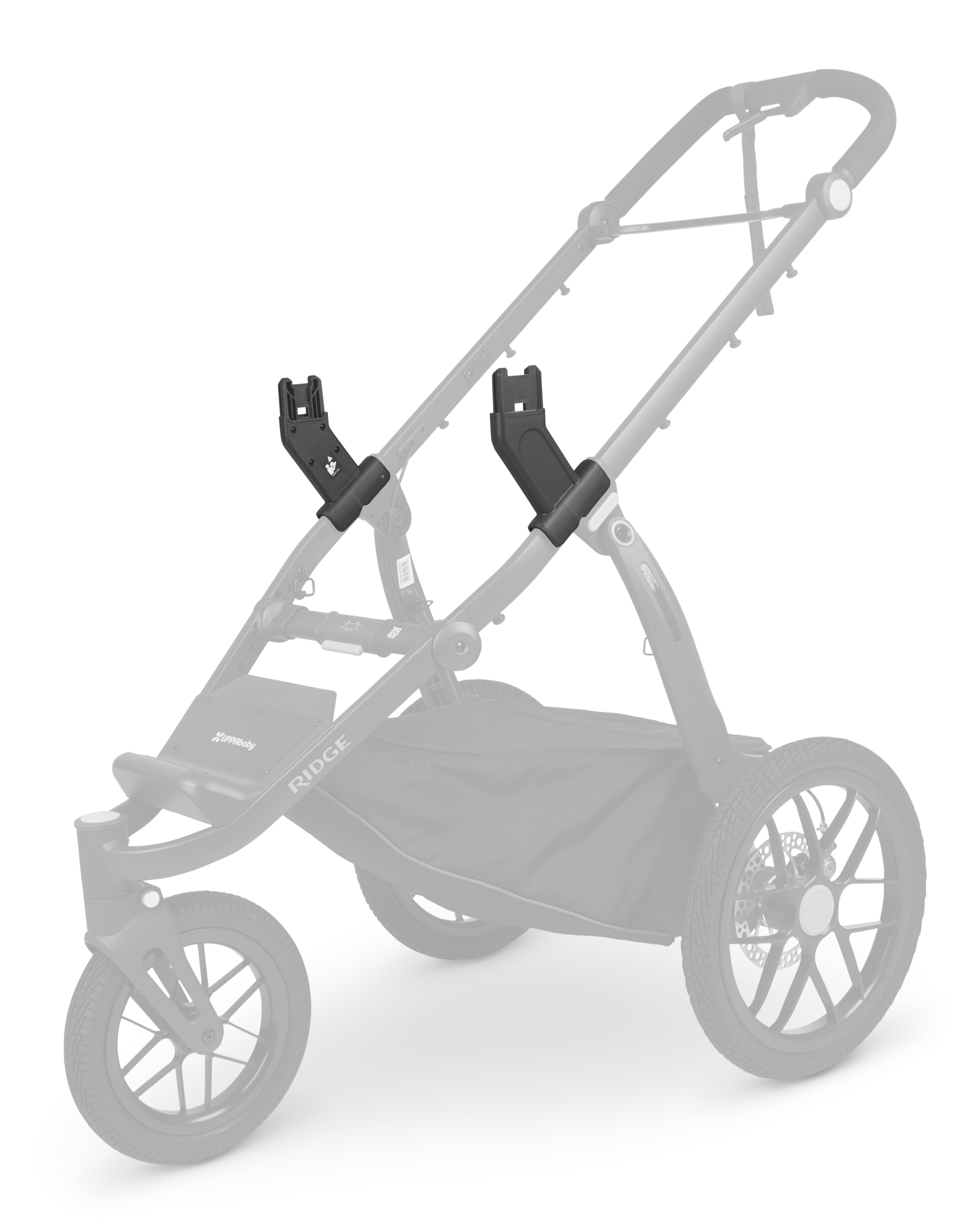 UPPAbaby Car Seat and Bassinet Adapter for Ridge - Mesa / Vista V2 Bassinet / Cruz V2 Bassinet- Strolleria
