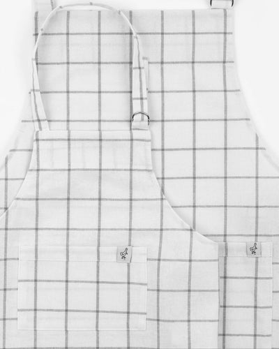 Milton & Goose Adult Apron Childs Apron Gray Stacked