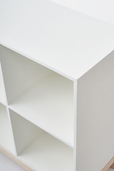 Milton & Goose Cubby Bookshelf White Detail
