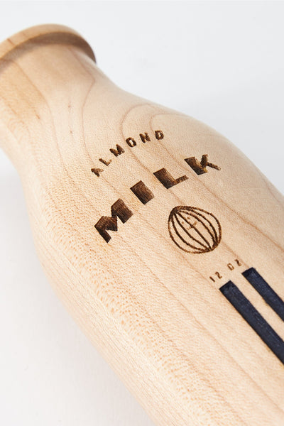 Milton & Goose Wooden Play Food Almond Milk Bottle Detail