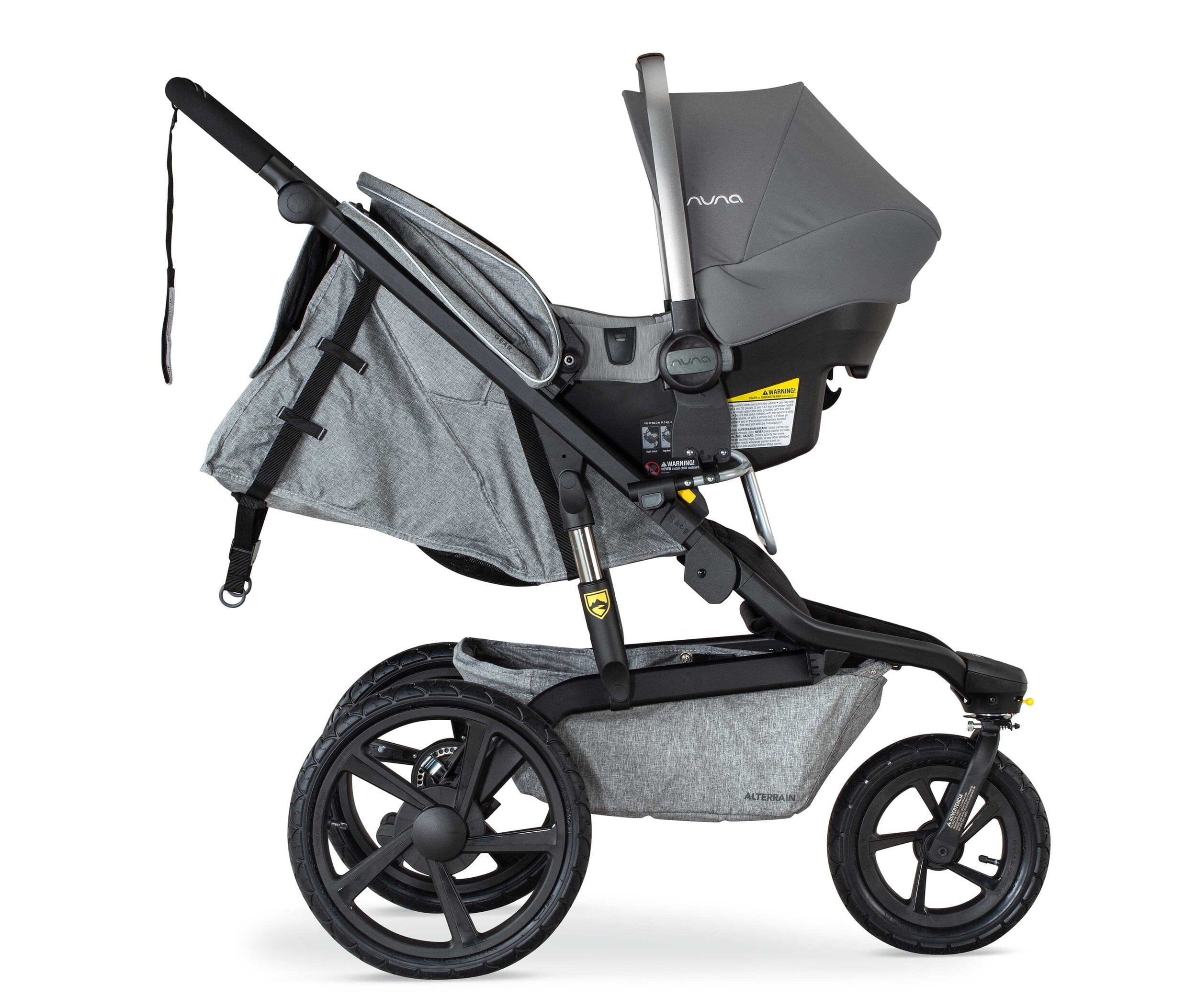 how to put car seat on nuna stroller BOB Infant Car Seat Adapter for Single Strollers