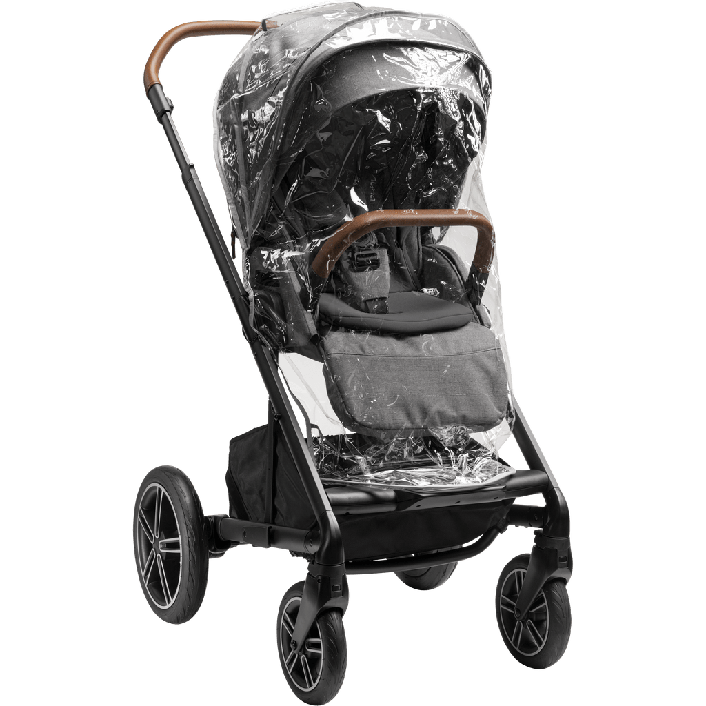 Double Stroller Rain Cover Weather Shield Side By Side Front Back Pushchair