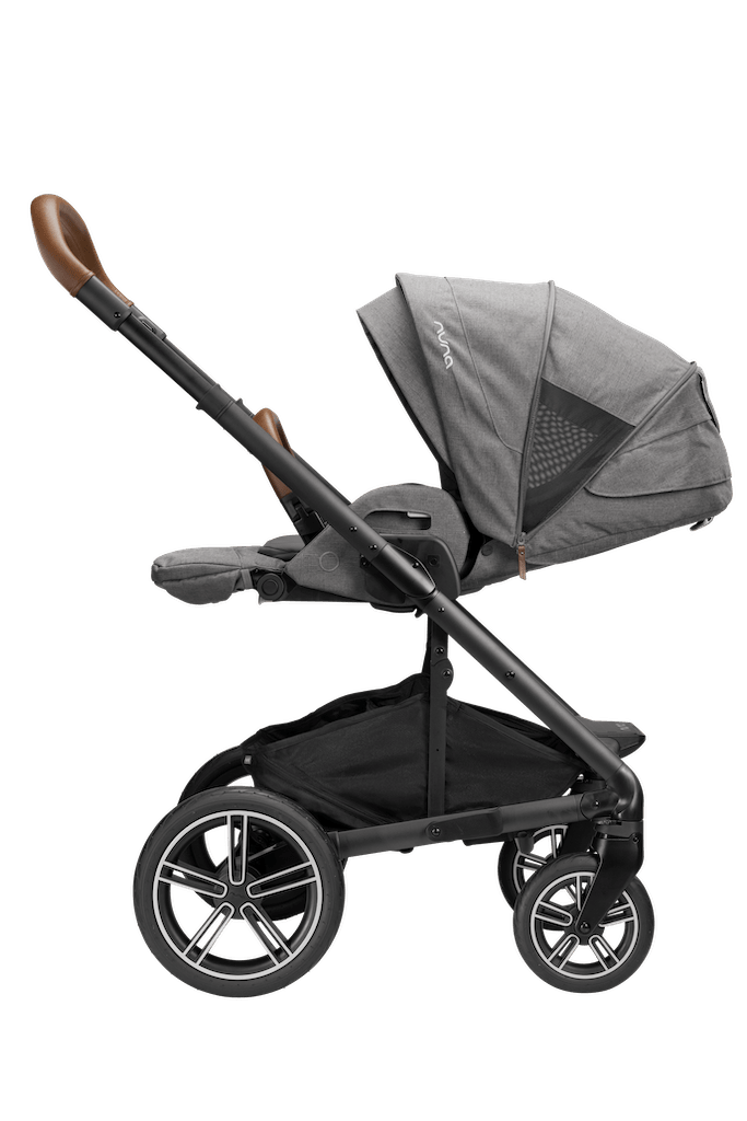 Nuna MIXX Next Bundle Stroller Bassinet Stand and PIPA aire Infa