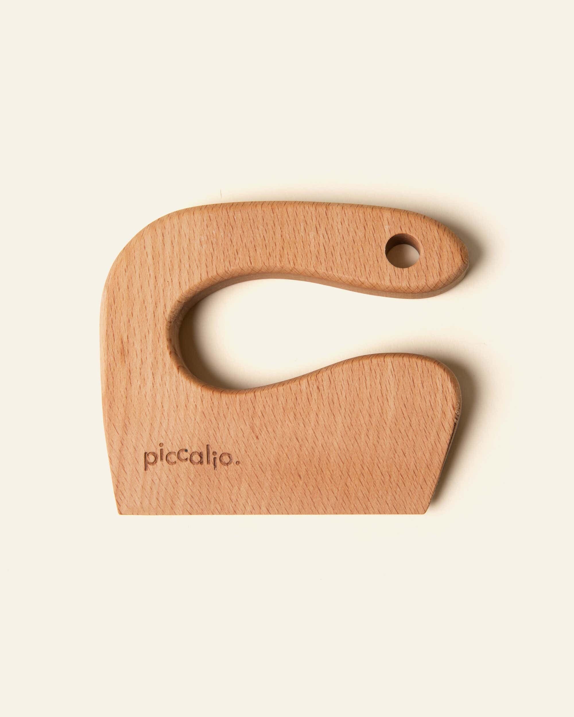 Piccalio Mini Cutter | Wooden Kids Knife- Strolleria