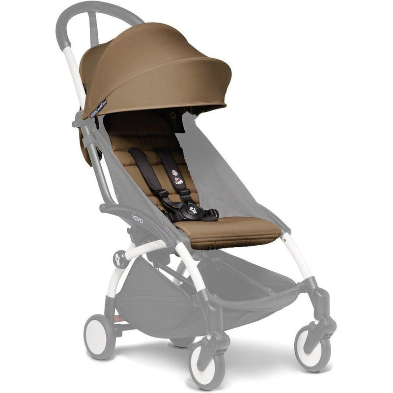 Babyzen YOYO 6+ Color Pack - Canopy and Seat Fabric Toffee