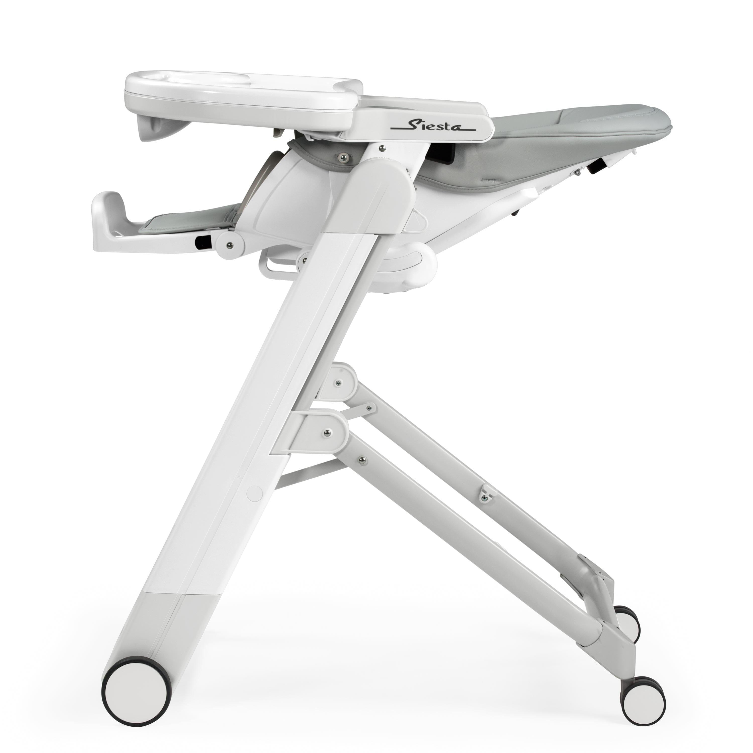 PEG Siesta High Chair - Pure Grey- Strolleria