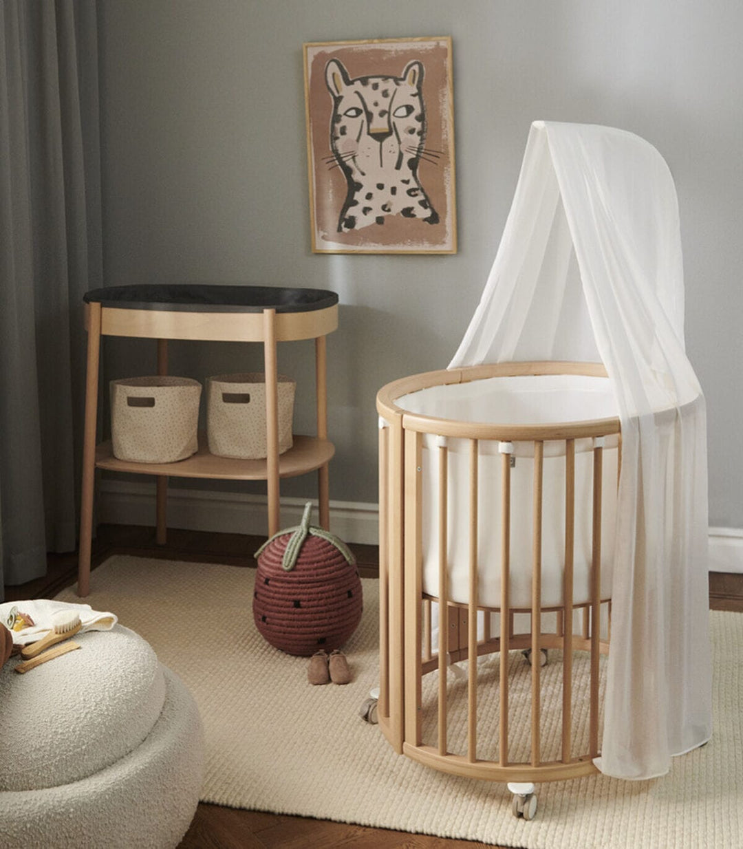 Stokke sleepi oval crib cheap
