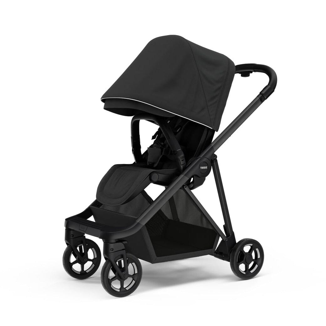 Thule Shine シティベビーカー ブラック・オン・ブラック Thule Shine City Stroller | Baby Carriage