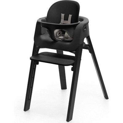 Stokke Steps High Chair - Black Legs with Black Seat