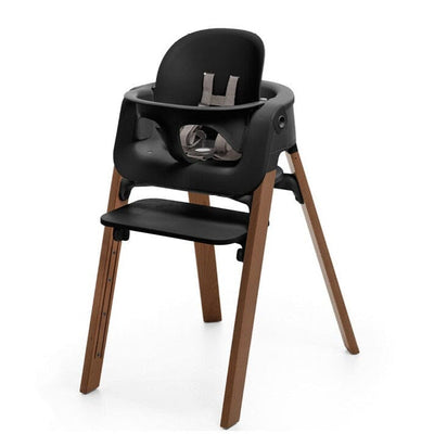 Stokke Steps High Chair - Golden Brown Legs with Black Seat