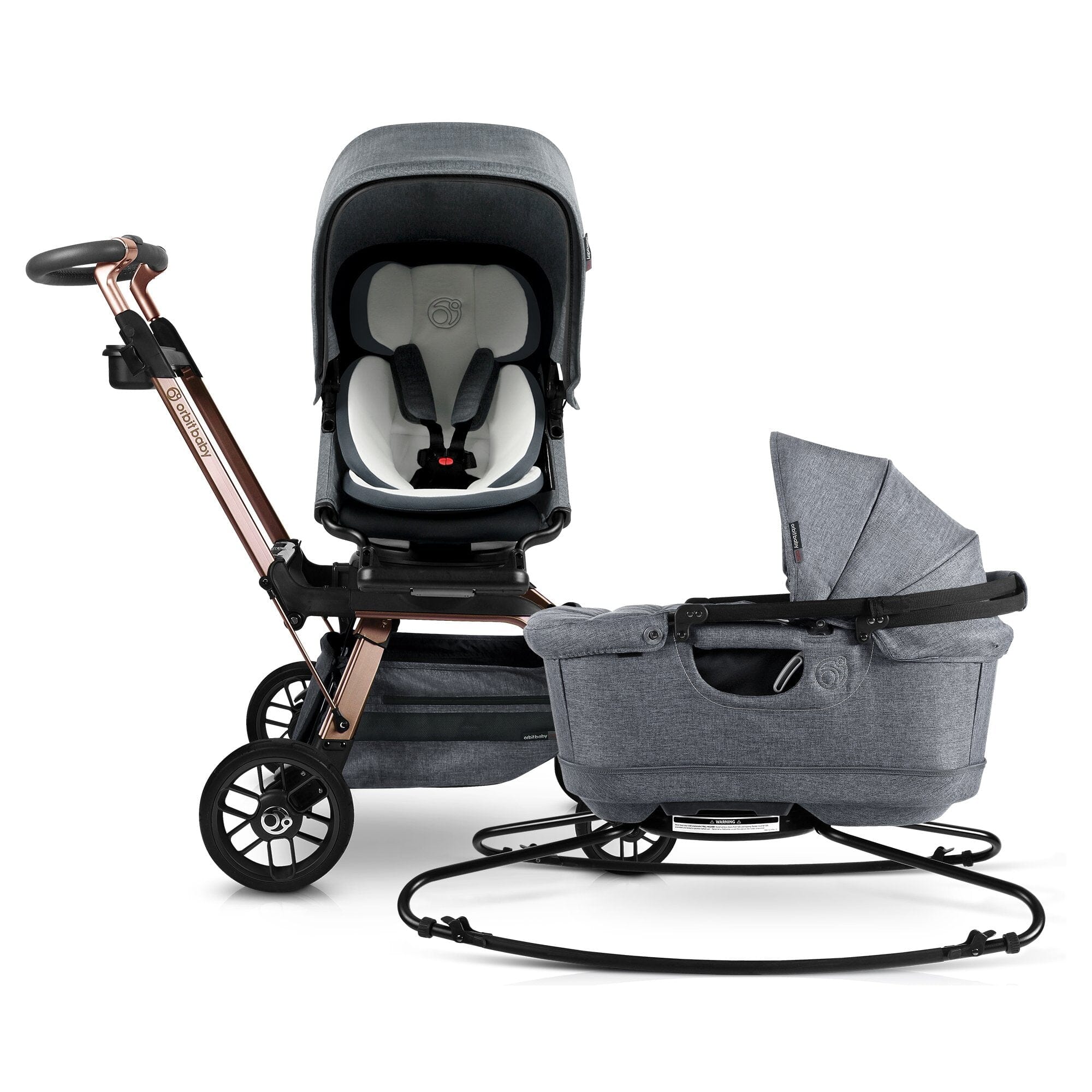Orbit Baby Stroll & Sleep Travel System- Strolleria