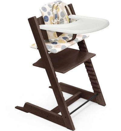 Stokke Tripp Trapp High Chair - Complete Bundle - Walnut with Soul System Cushion